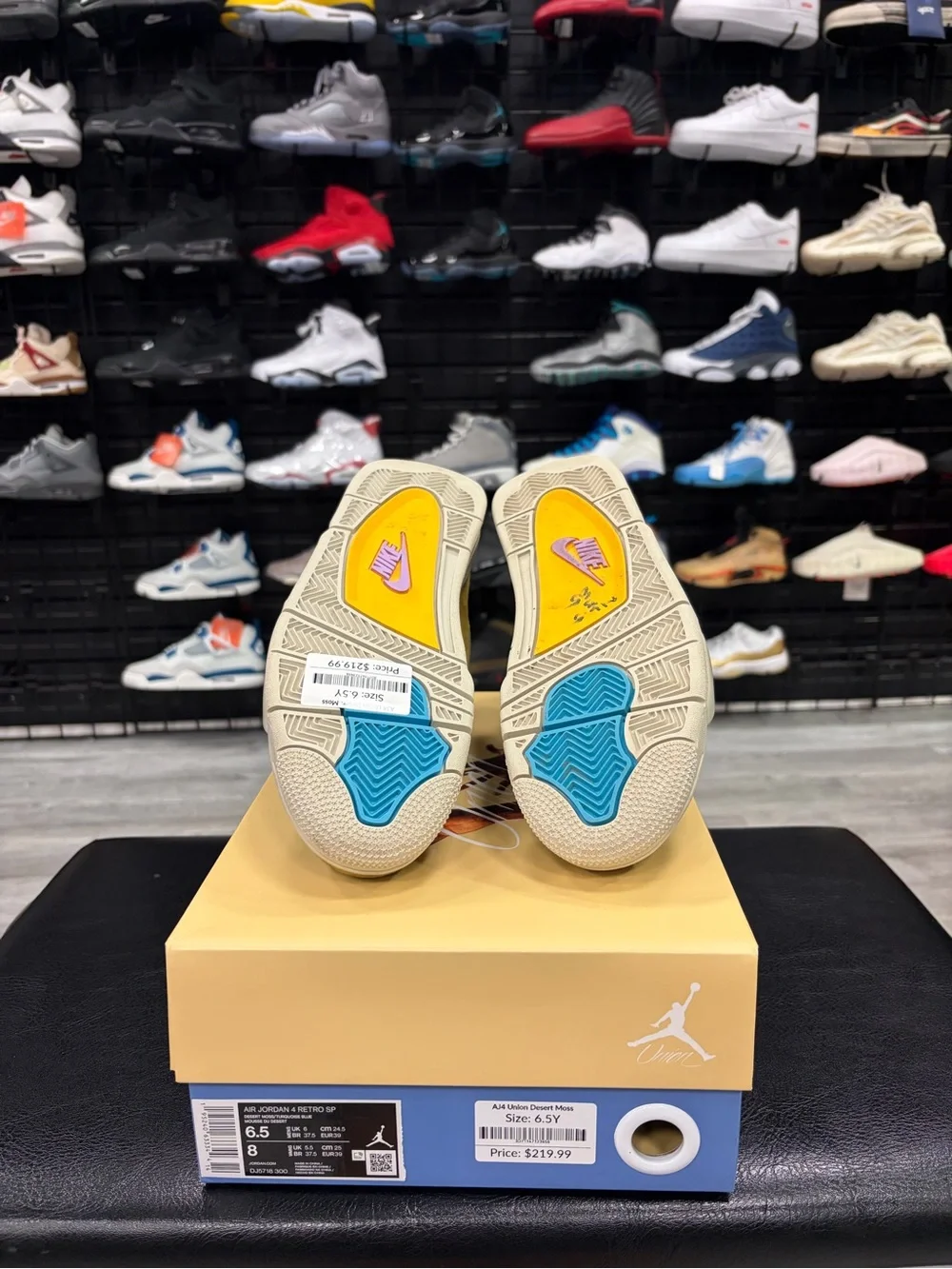 Jordan 4 Union Desert Moss